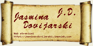 Jasmina Dovijarski vizit kartica